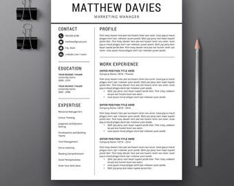 professional resume template cover letter cv resume template ms word creative resume - Creative Resume professional resume template cover letter cv resume template ms word creative resume - Creative Resume