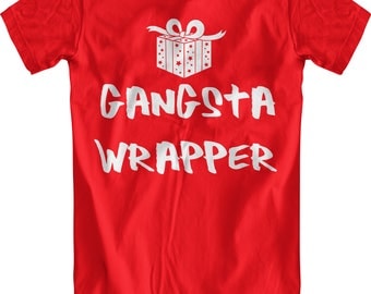 christmas wrapping shirt