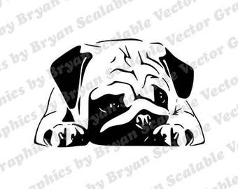 Download Pug svg | Etsy