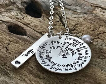 Gift for Mentor - Handprint on My Heart - Wicked the Musical - Gift for Friend - Teacher Gift Idea - For someone who inspires you