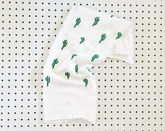 Cactus Print - Tea Towel