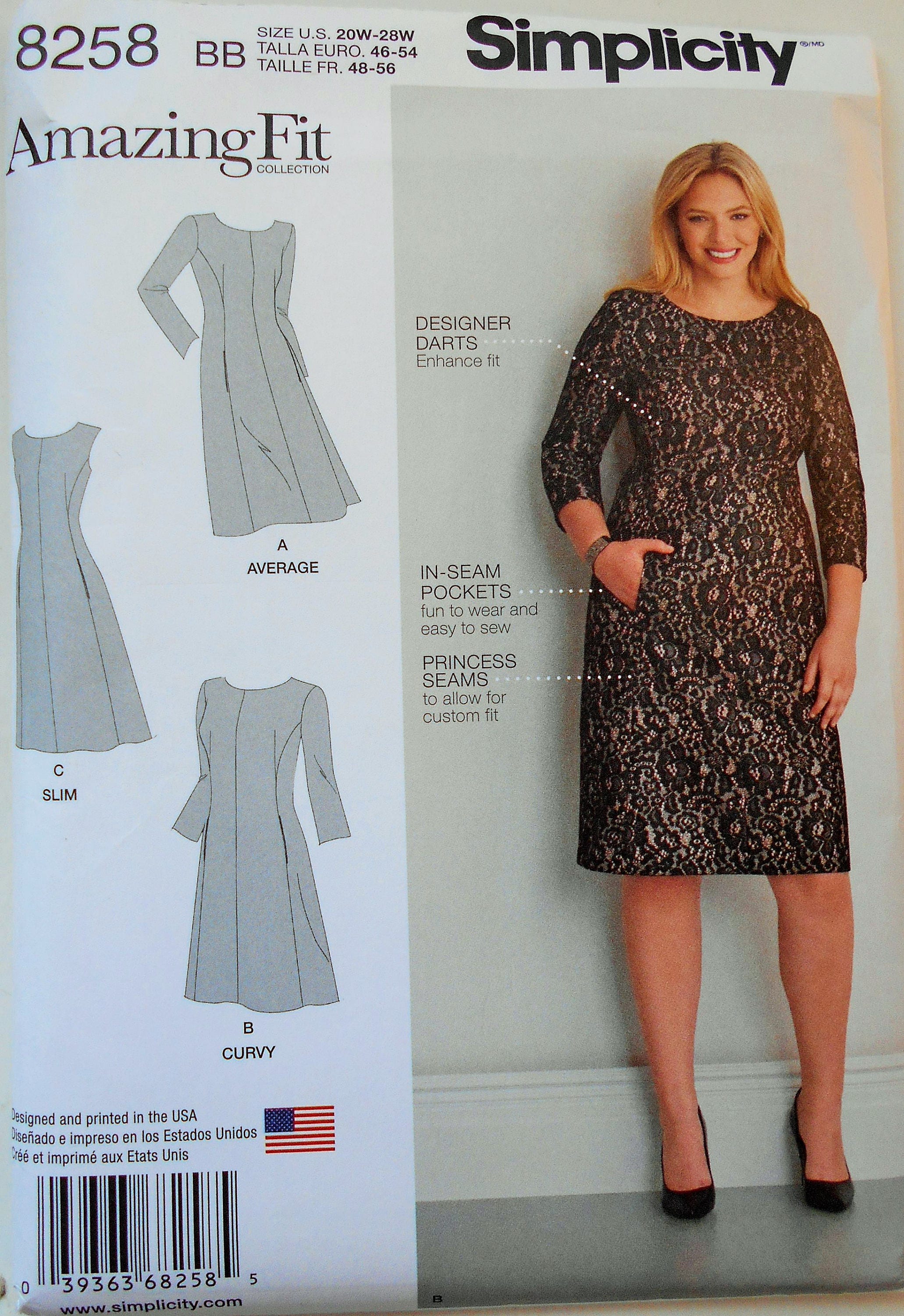 Simplicity Sewing Pattern 8258 Amazing Fit