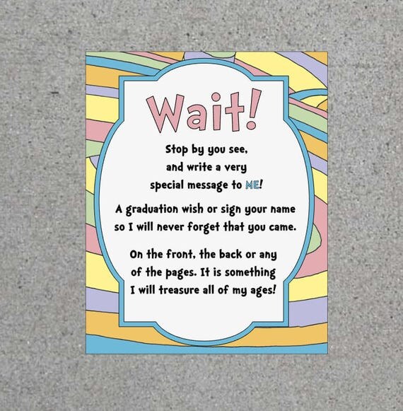 Graduation Party Dr. Seuss Oh The Places You'll Go