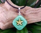 Kids Orgone Pendant - ROSE QUARTZ and HOWLITE Orgone Jewelry - Crystal Healing Pendant and Spiritual Gift - Protection Amulet - Small