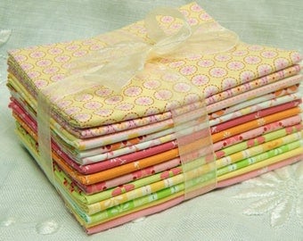 Lecien Quilt Fabric - Sweet Broderie Series - 12+ Fat Quarter Bundle