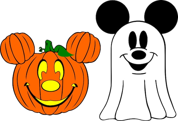 Mickey Mouse Halloween Time SVG Files