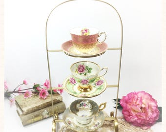 Tea Cup Display Stand Teacup Display Rack Etsy 8 Tea Cup Display Stand Teacup Display Rack Etsy 8