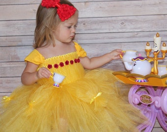 Belle Tutu, Belle Costume, Belle Birthday, Baby Girl Costume, Baby Girl Halloween, Halloween Costume, Toddler Halloween, Princess Tutu
