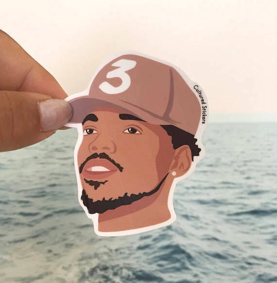 Chance the Rapper Sticker Waterproof