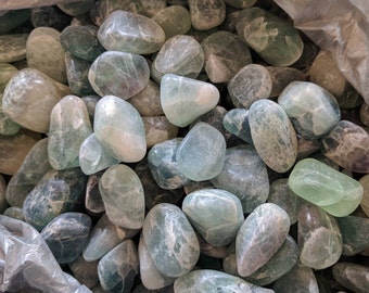 Tumbled Fluorite Crystal Gemstone