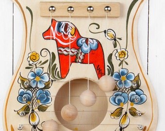 Dala Horse Door Harp