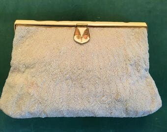 Art Nouveau Micro Beaded Clutch