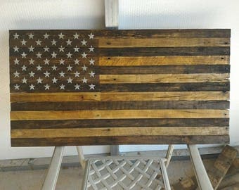Wooden American Flag Wall Hanging american flag pallet | etsy Wooden American Flag Wall Hanging american flag pallet | etsy