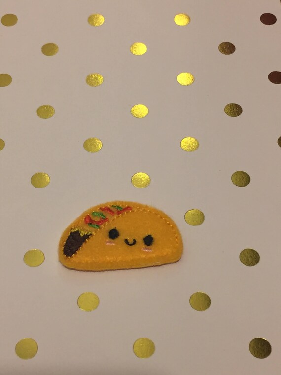 Taco Feltie, Taco Embellishment. Choose 1, 2 or 4