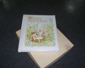 Hallmark Baby Book New Baby Book Baby Keepsake Book Keepsake Album Scrapbook 1982 Vintage
