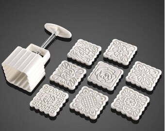 Moonccake Bathbomb Press 9 Pcs Set