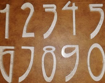 WILLOW Decorative HOUSE NUMBERS