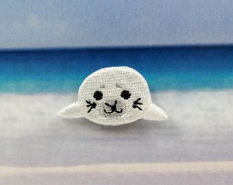 small animal seal decoration patch Embroidered patch applique patch embroidery iron on patch sew on patch (A113)