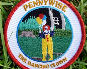 Pennywise the Dancing Clown - IT Tribute - 3" Circle Embroidered Patch