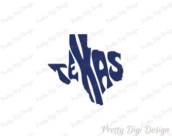 Texas shape svg | Etsy