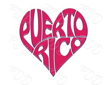 Download Puerto rico svg | Etsy