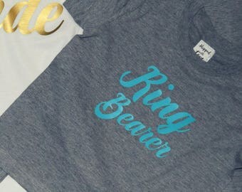 Ring Bearer Gift, Ring Security Shirts, Ring Security Outfit | Matching flower girl shirts also available | Many colors to choose from
