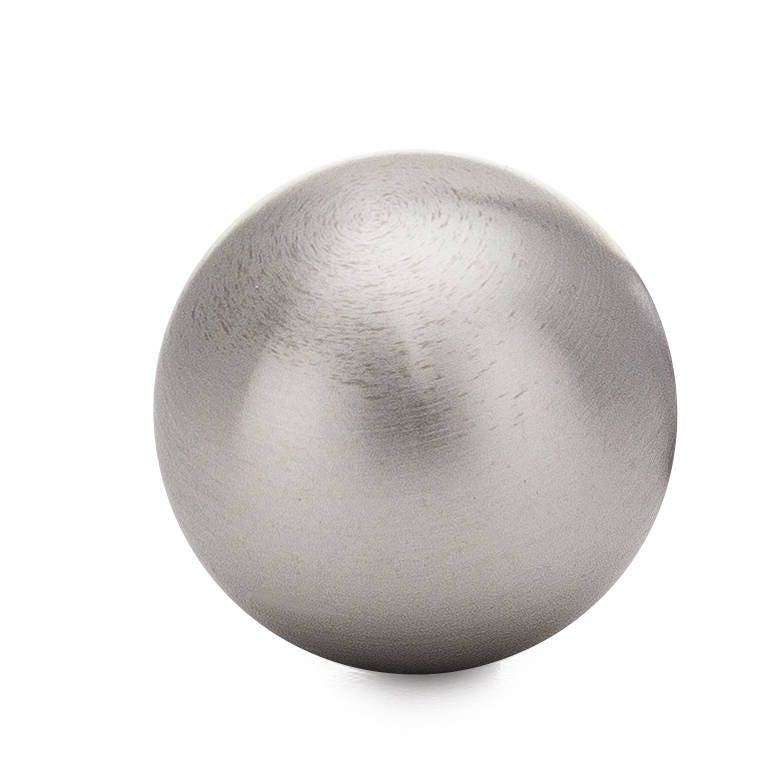 Tungsten Sphere with 3D Printed Base