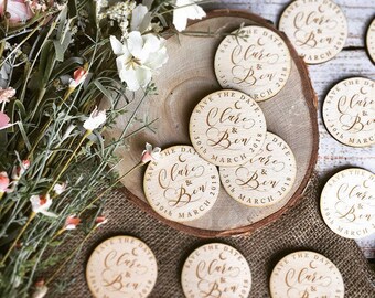 Wood save the date, save the date magnet, wedding save the date, save the date keepsake, wooden save the date, fridge magnet save the date
