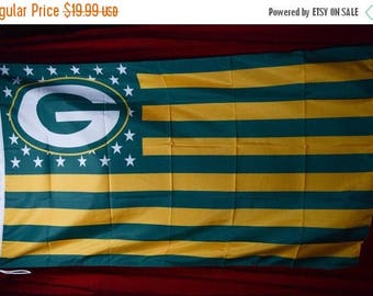 PRE-SEASON SALE 30% Off Green Bay Packers, Packers Nation Flag or Banner 3' x 5'