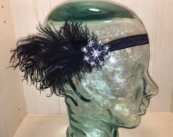 Gatsby Headpiece 1920s Flapper Headband