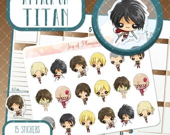 Attack on titan | Etsy