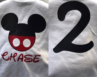 Mickey Mouse Birthday Shirt