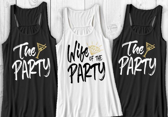 wife of the party shirt