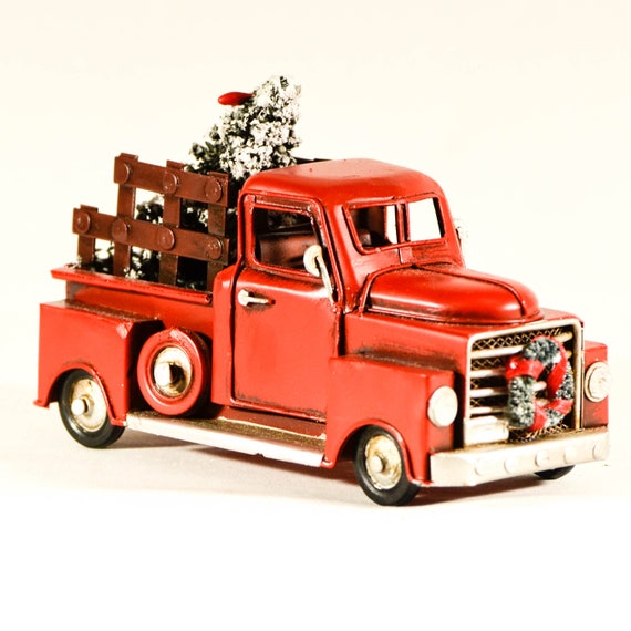 Rustic Red Truck 7