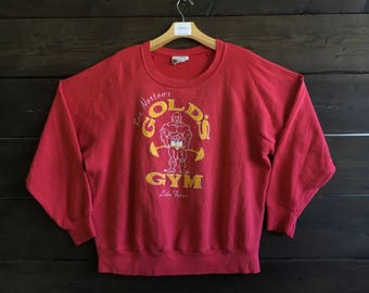 golds gym crewneck