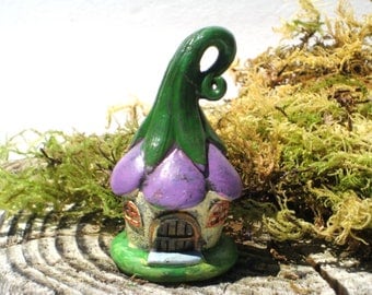Fairy House,Ceramic Miniatures,Faerie House,Gnome Home,Garden Fairies,Little Houses,Fairy Accessories,Fairy Decor,Fairy Garden Decor,Gift
