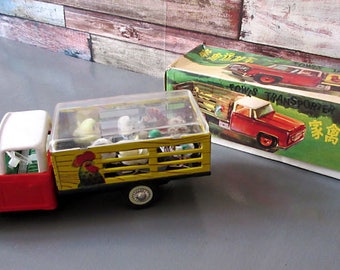 Citroën Traction Jouet Vintage New Ellegi - Tôle Et Plastique, 28cm, Police