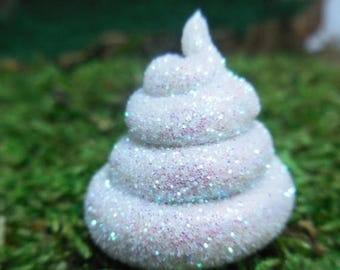 20% OFF STOREWIDE Unicorn Poop, Miniature Unicorn Poop, Tiny Fairy Accessory for Terrarium, Miniature Garden, Fairy Garden Supply, Fantsy Ro