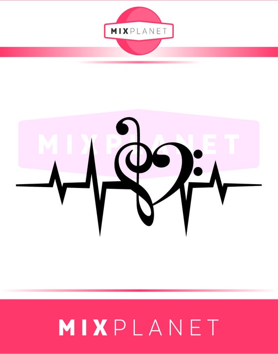 Download Music Love SVG Cutting Files Love Music Cricut SVG Cuttable