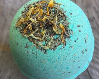 Bath Bomb Money- Abundance -Chakra -Healing Crystal-Reiki