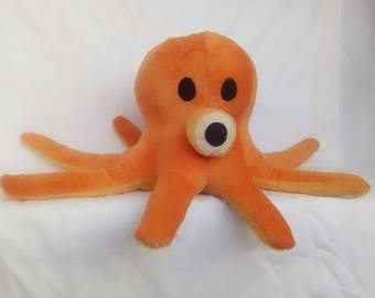 emoji octopus plush