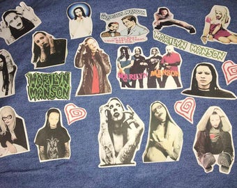 marilyn manson / 21pc sticker pack