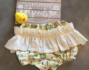 Frilly Baby Girl Diaper Cover