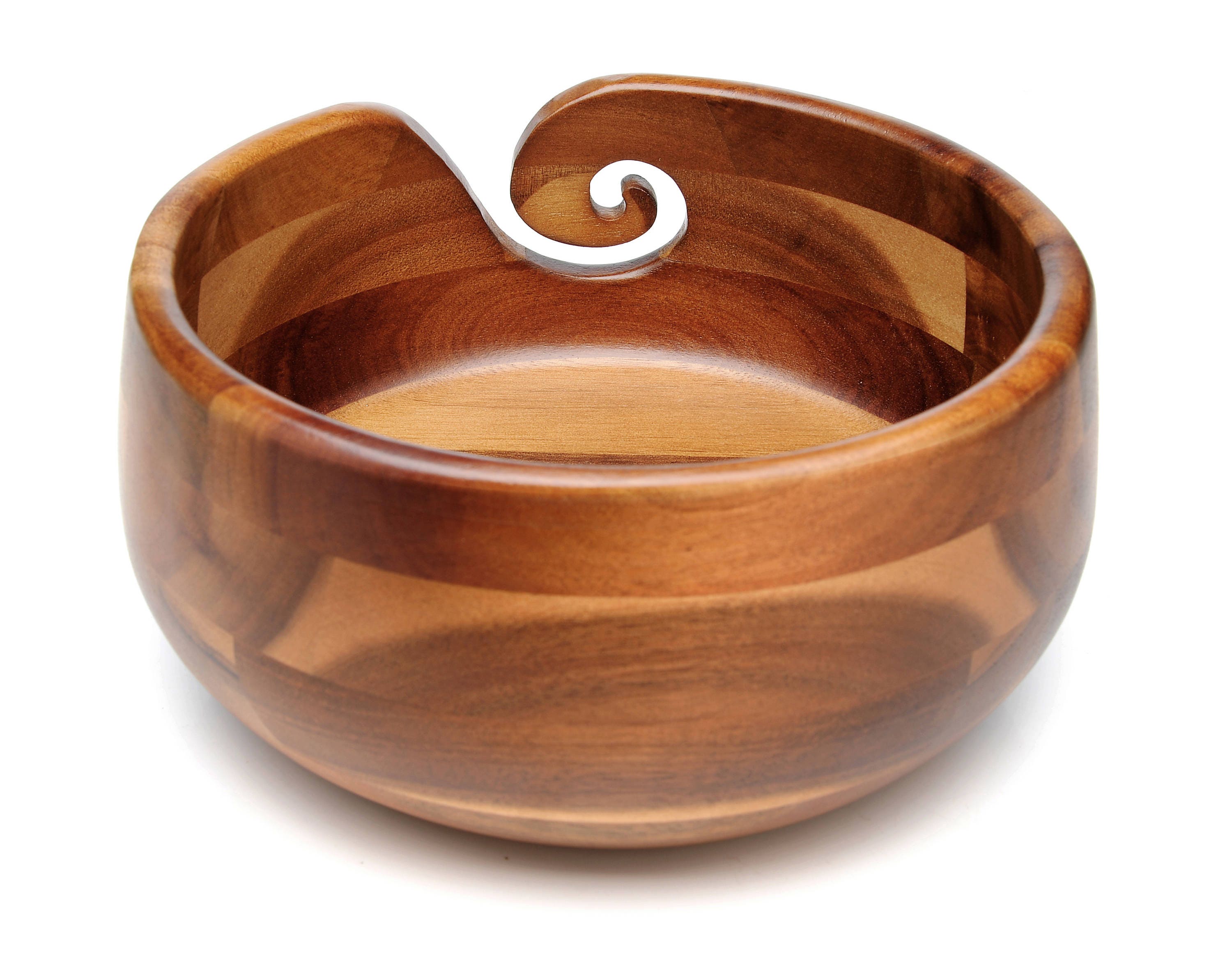 This Is Reserved for Susie Pang to Purchase * Yarn Bowl Wooden
