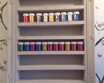 Nail glitter pot rack organizer shelf stand