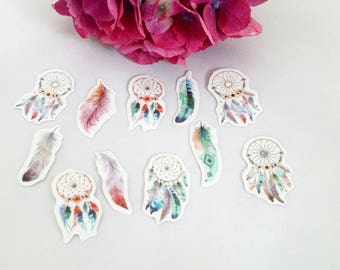 Dream Catcher die cut stickers