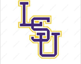 LSU Tigers SVG LSU Tigers logo Tigers svg party Svg Dxf Eps Png Ai Digital File design Print Mug Shirt Decal