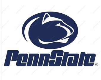 Penn State Nittany Lions Svg football party Svg Dxf Eps Png Ai Digital File design Print Mug Shirt Decal