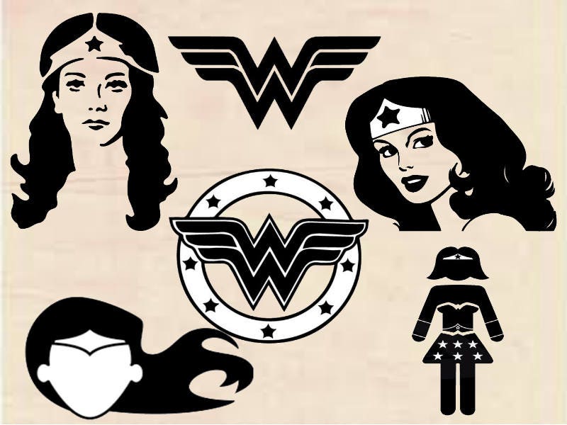 Download Wonder Woman SVG linda carter svg DC Comics svg Wonder