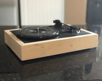 Handcrafted Hardwood Vinyl Record Player